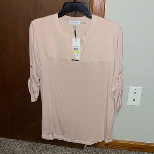 NWT Calvin Klein blouse size M